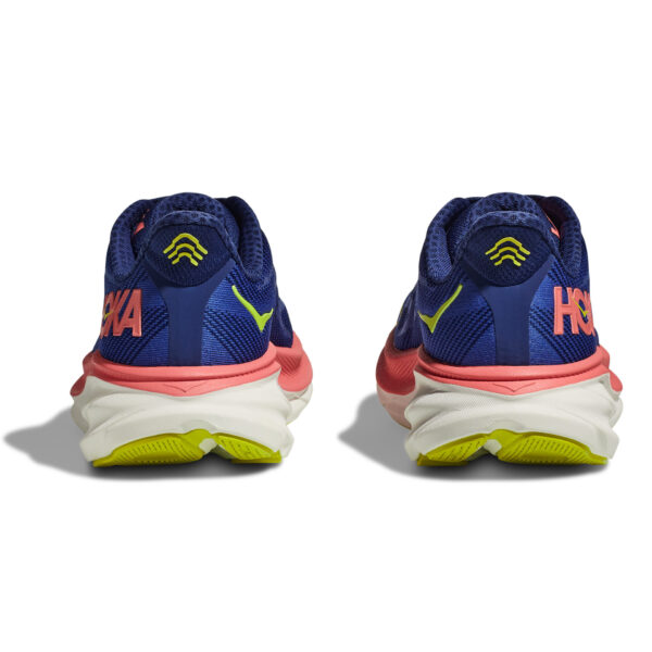 Hoka Women's Clifton 9 - Evening Sky/Coral - Image 8