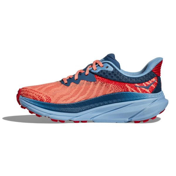 Hoka Women's Challenger ATR 7 - Papaya/Real Teal - Image 2