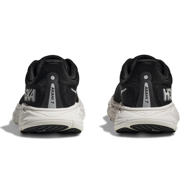 Hoka Men's Arahi 7 - Black/White - Image 8