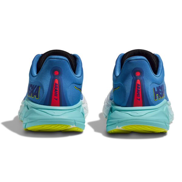 Hoka Men's Arahi 7 - Virtual Blue/Cerise - Image 8