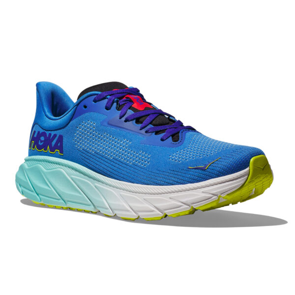 Hoka Men's Arahi 7 - Virtual Blue/Cerise - Image 3
