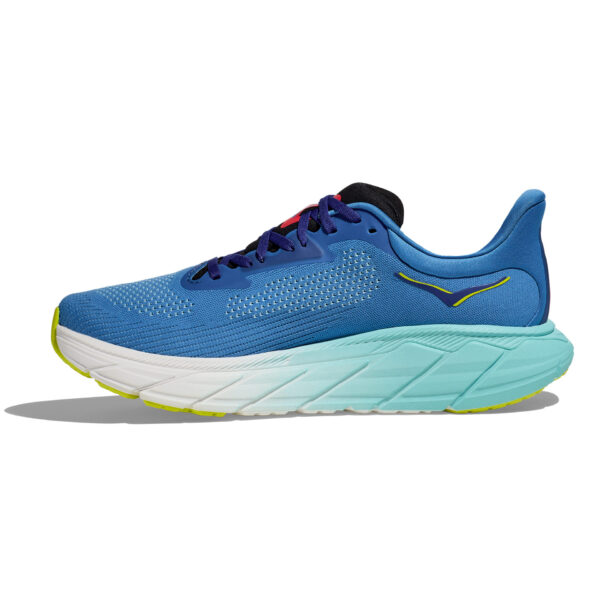 Hoka Men's Arahi 7 - Virtual Blue/Cerise - Image 2