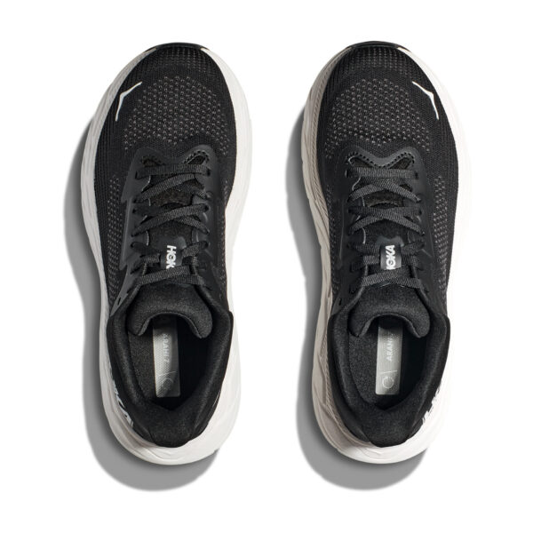 Hoka Men's Arahi 7 Wide - Black/White - Image 6