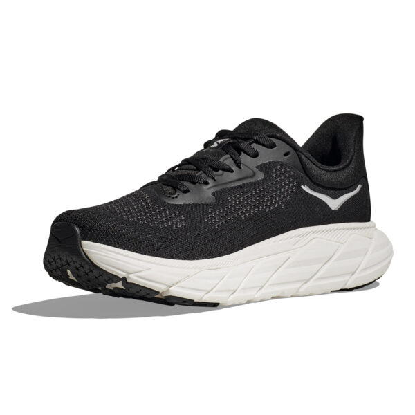 Hoka Men's Arahi 7 Wide - Black/White - Image 4