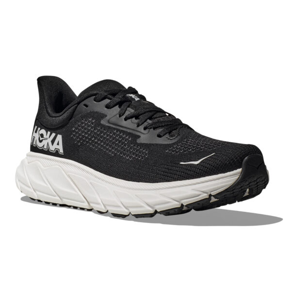 Hoka Men's Arahi 7 Wide - Black/White - Image 3