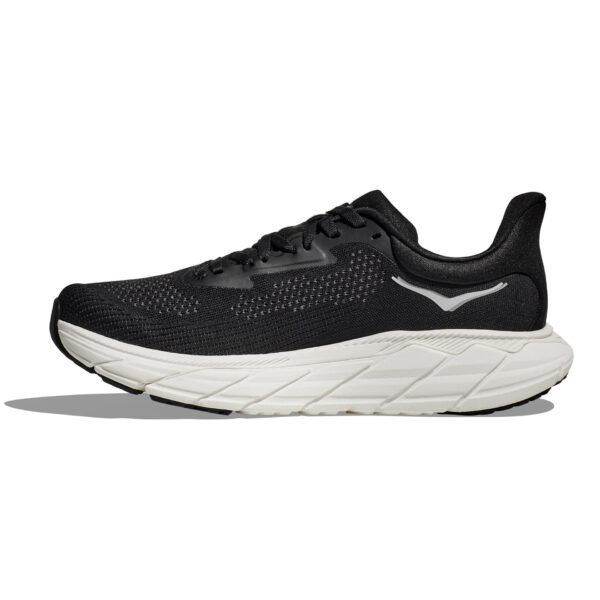 Hoka Men's Arahi 7 Wide - Black/White - Image 2