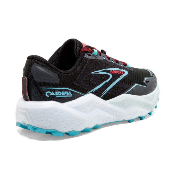 Brooks Women's Caldera 7 - Black/Ebony/Bluefish - Image 4