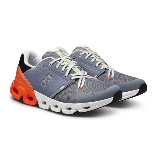 On Running Men's Cloudflyer 4 - Fossil/Flame - Image 3