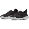 Nike Women's Free RN Flyknit 3.0 - Black/Volt/White - Image 3