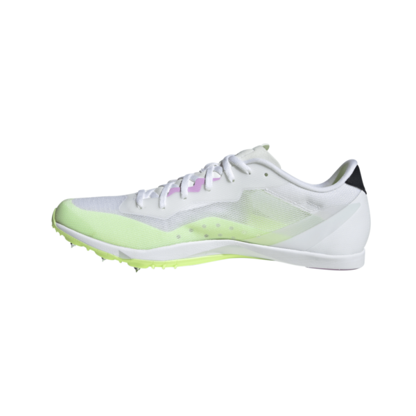 adidas DistanceStar - Cloud White/Core Black/Green Spark - Image 2