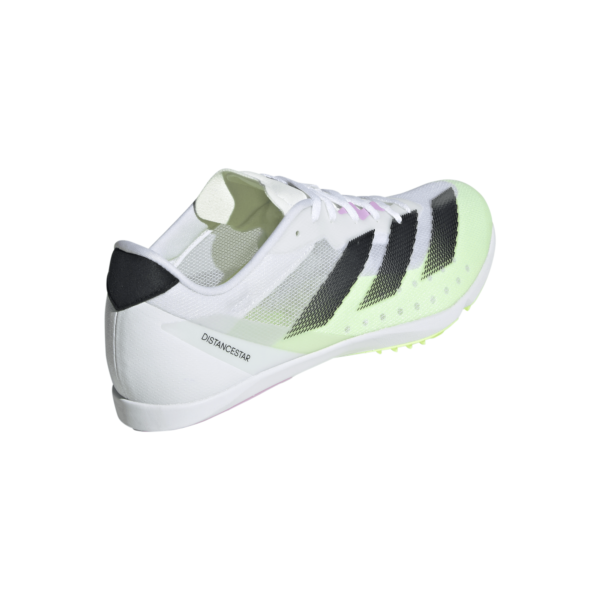 adidas DistanceStar - Cloud White/Core Black/Green Spark - Image 3