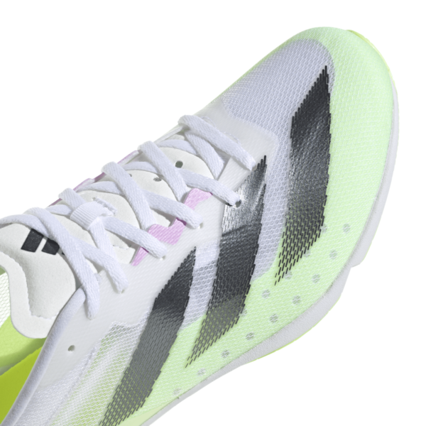 adidas DistanceStar - Cloud White/Core Black/Green Spark - Image 6