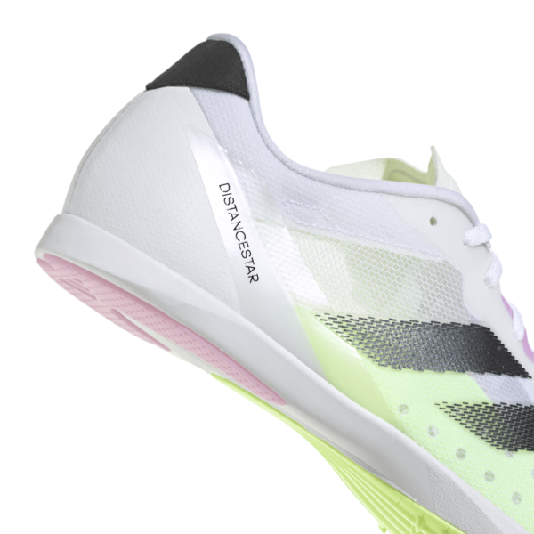 adidas DistanceStar - Cloud White/Core Black/Green Spark - Image 7