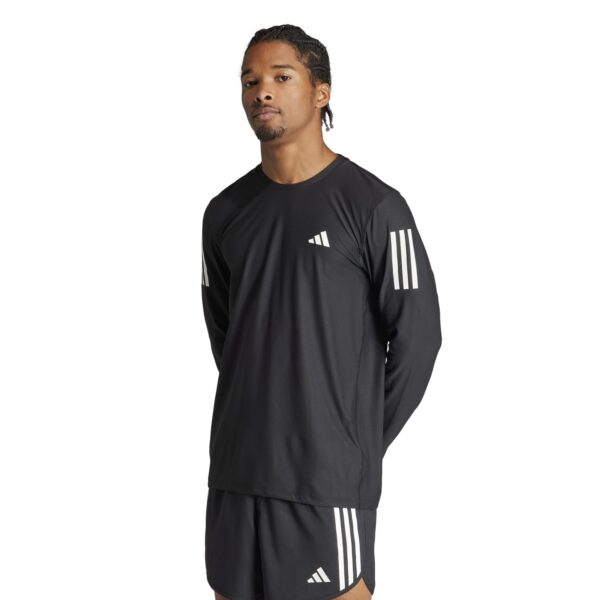 Adidas Men's Own The Run Long Sleeve Top - Black