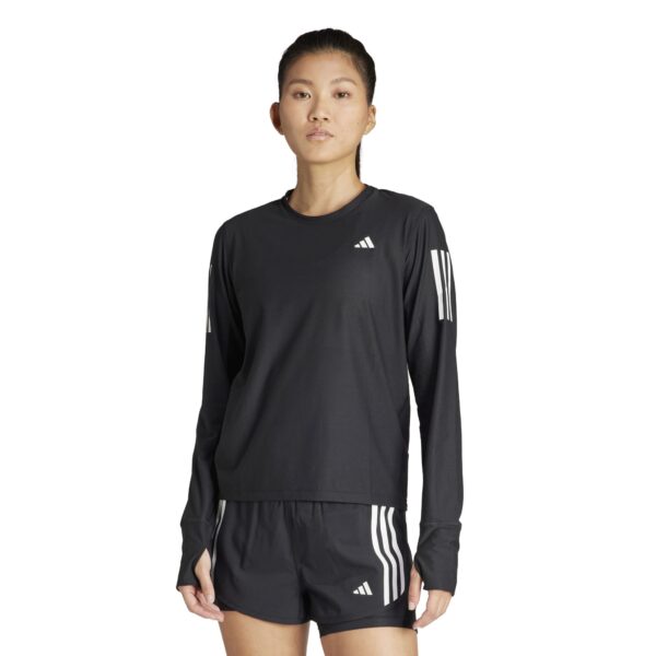 Adidas Women's Own The Run Long Sleeve Top - Black