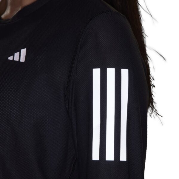 Adidas Women's Own The Run Long Sleeve Top - Black - Image 7