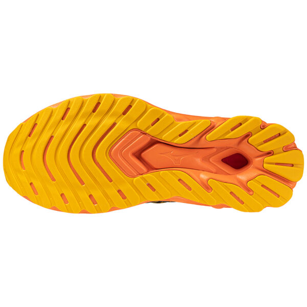 Mizuno Men's Wave Skyrise 5 - Turbulence/Citrus/Nasturtium - Image 4