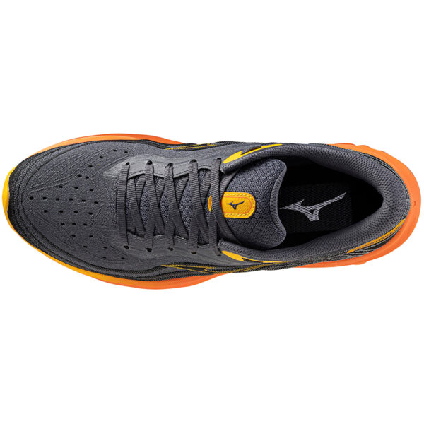 Mizuno Men's Wave Skyrise 5 - Turbulence/Citrus/Nasturtium - Image 3