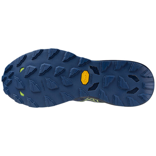 Mizuno Men's Wave Daichi 8 - Navy Peony/Sharp Green/Dress B - Image 4