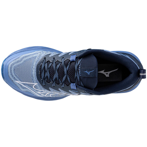 Mizuno Women's Wave Daichi 8 - Ebb and Flow/White/Dress Blues - Image 3
