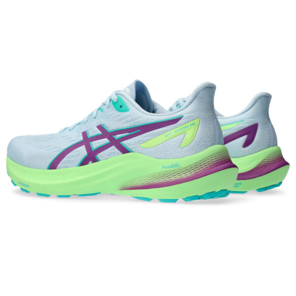 Asics Womens's GT-2000 12 Lite-Show - Lite-Show/Illuminate Green - Image 4