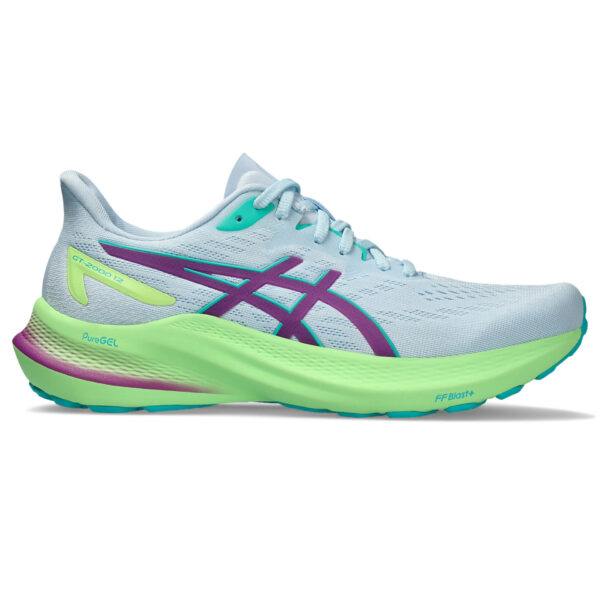 Asics Womens's GT-2000 12 Lite-Show - Lite-Show/Illuminate Green