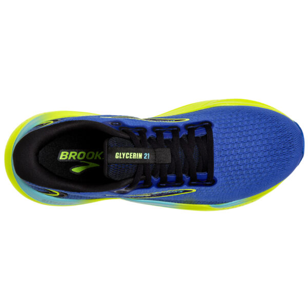 Brooks Men's Glycerin 21 - Blue/Nightlife/Black - Image 6