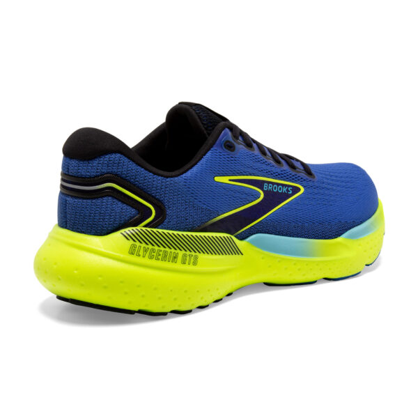 Brooks Men's Glycerin GTS 21 - Blue/Nightlife/Black - Image 5