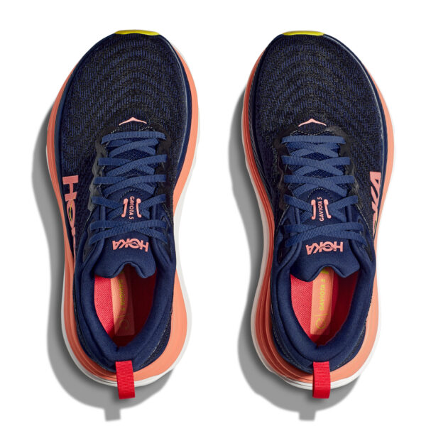 Hoka Women's Gaviota 5 - Evening Sky/Coral - Image 6