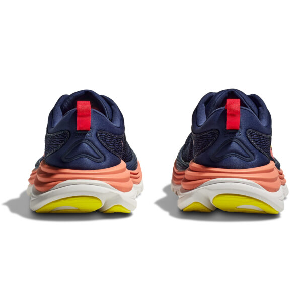 Hoka Women's Gaviota 5 - Evening Sky/Coral - Image 8