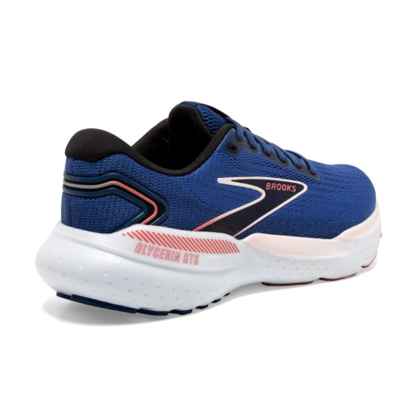 Brooks Women's Glycerin GTS 21 - Blue/Icy Pink/Rose - Image 5