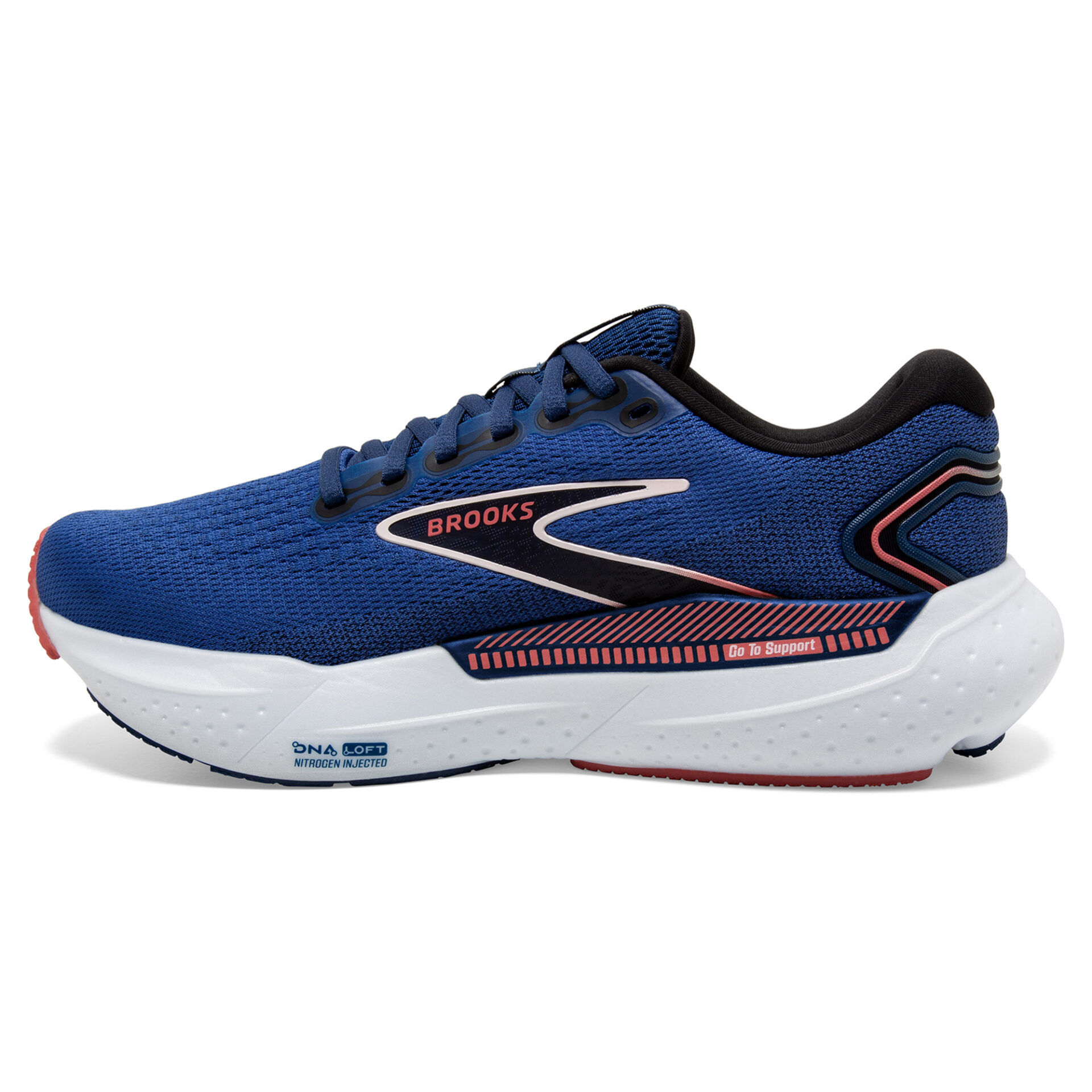 Brooks Women s Glycerin GTS 21 Blue Icy Pink Rose Running Bath