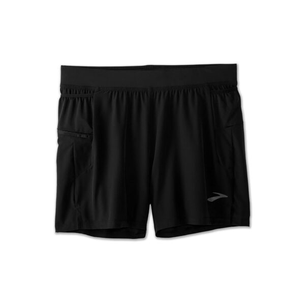 Brooks Men's  Sherpa 5" 2-in-1 Short - Black - Image 3