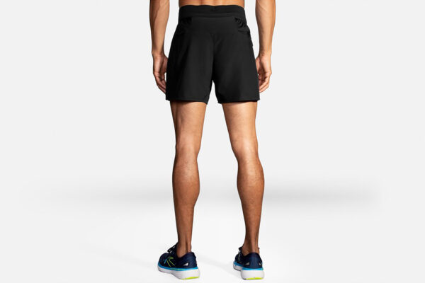 Brooks Men's  Sherpa 5" 2-in-1 Short - Black - Image 2