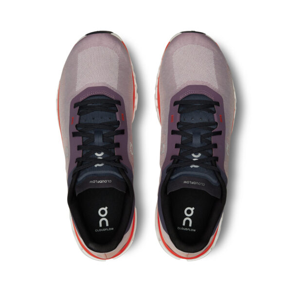 On Men's Cloudflow 4 - Quartz/Flame - Image 4