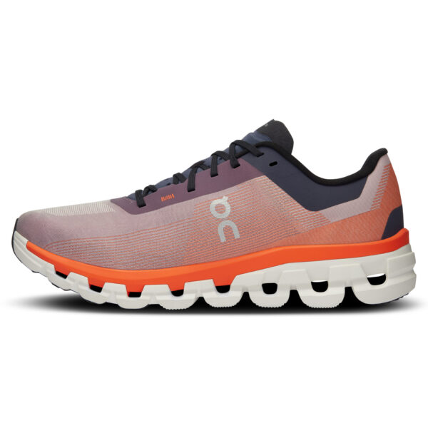 On Men's Cloudflow 4 - Quartz/Flame - Image 2