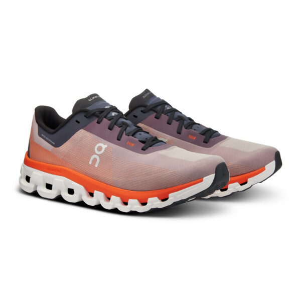 On Men's Cloudflow 4 - Quartz/Flame - Image 3