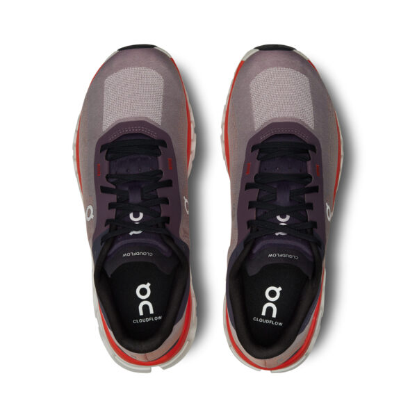 On Women's Cloudflow 4 - Quartz/Flame - Image 4