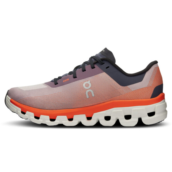 On Women's Cloudflow 4 - Quartz/Flame - Image 2