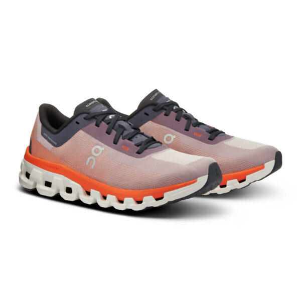 On Women's Cloudflow 4 - Quartz/Flame - Image 3