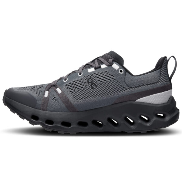 On Women's Cloudsurfer Trail - Eclipse/Black - Image 2