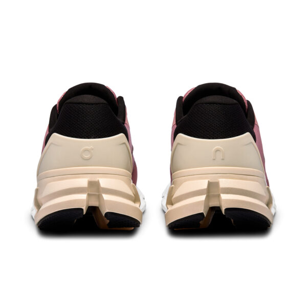 On Women's Cloudflyer 4 - Dustrose/Sand - Image 6