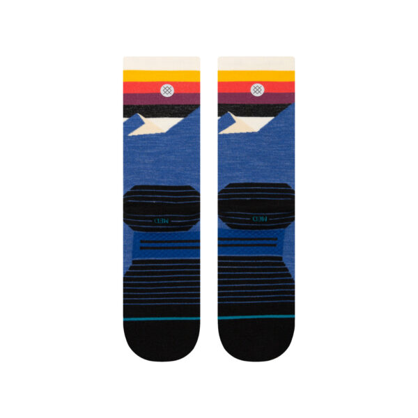 Stance Divided Lines Crew - Blue - Image 3