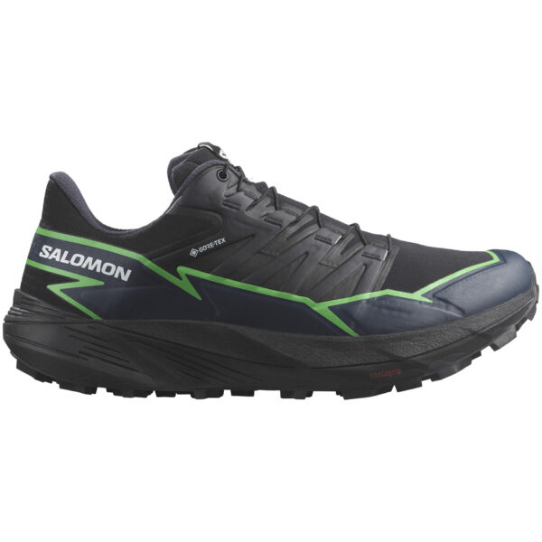 Salomon Men's Thundercross GTX - Black/Green Gecko/Black