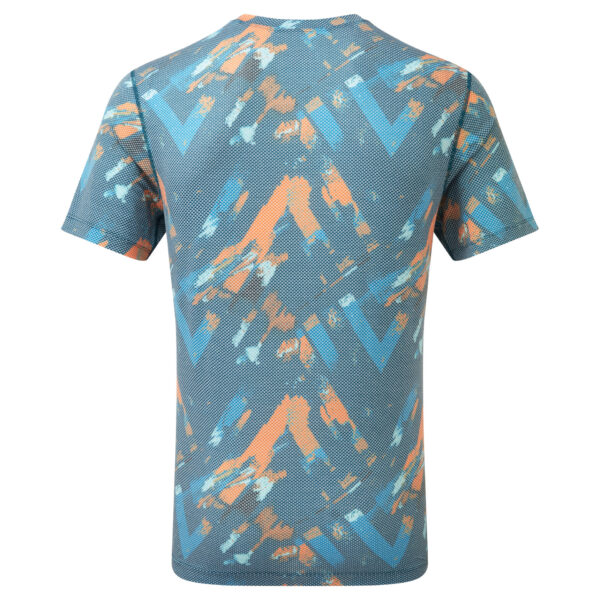 Ronhill Men's Tech Golden Hour Tee - Legion Blue/Chevron - Image 4
