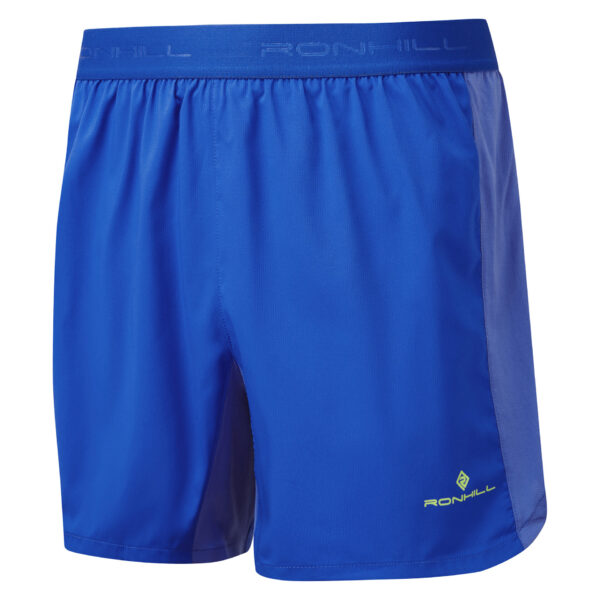 Ronhill Men's Tech 5" Short - Azurite/Citrus