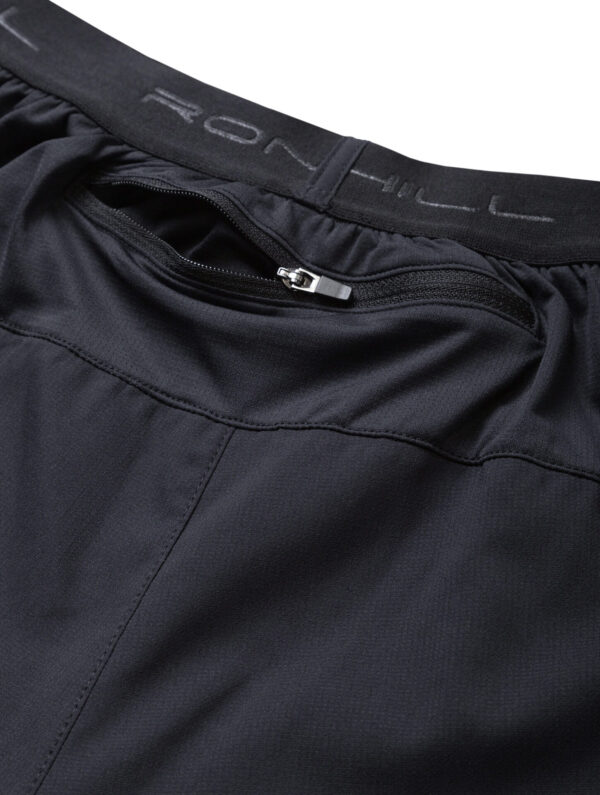 Ronhill Men's Tech 5" Short - All Black - Image 3