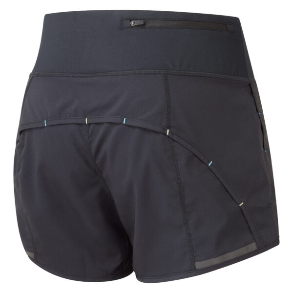 Ronhill Women's Tech 4.5in Short - Black/Aquamint - Image 2