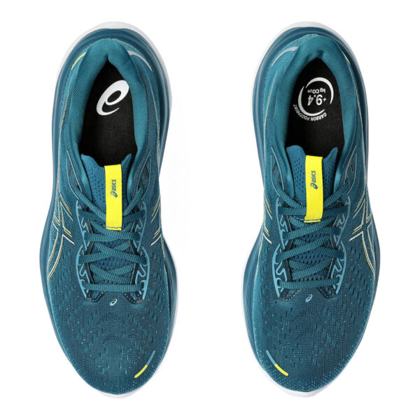 Asics Men's Gel-Cumulus 26 - Evening Teal/Bright Yellow - Image 5