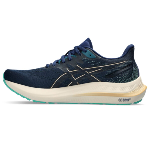 Asics Women's GT-2000 12 - Blue Expanse/Champagne - Image 2